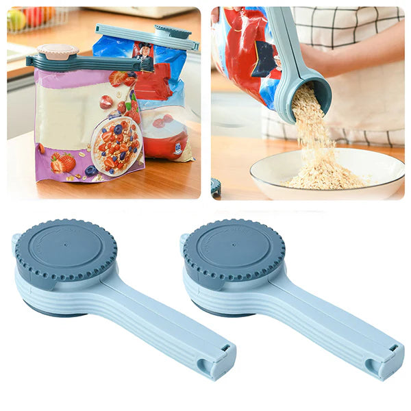 Clip Sellador y dispensador de comida