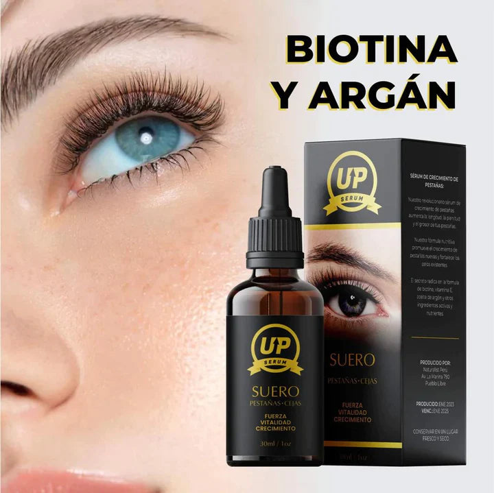 Serum UP Alargamiento de Pestañas y Cejas